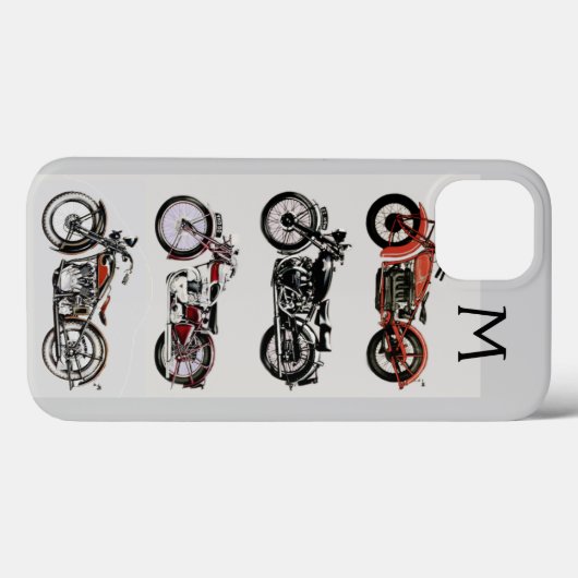 MONOGRAM VOOR  MOTORCYCLI Case-Mate iPhone CASE (Achterkant (horizontaal))