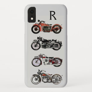 MONOGRAM VOOR  MOTORCYCLI iPhone XR HOESJE
