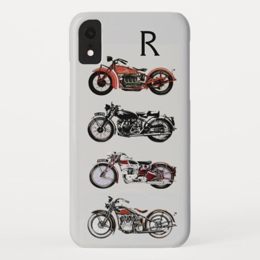 MONOGRAM VOOR MOTORCYCLI Case-Mate iPhone CASE (Achterkant)