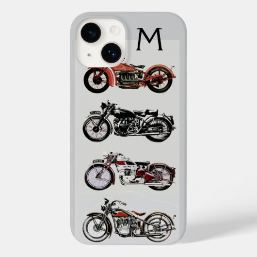 MONOGRAM VOOR MOTORCYCLI Case-Mate iPhone CASE (Achterkant)