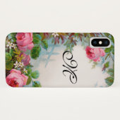 MONOGRAM VOOR rozen EN JASMINEN Case-Mate iPhone Case (Achterkant (horizontaal))