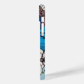 MONOGRAM VOOR SPRINGVOEDING/MODE-KOSTUMONTWERPWEER Case-Mate iPhone CASE (Achterkant / Links)