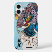 MONOGRAM VOOR SPRINGVOEDING/MODE-KOSTUMONTWERPWEER Case-Mate iPhone CASE (Achterkant)