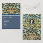 MONOGRAM VOOR STROMEN, PIEKEN EN DRAGONS VISITEKAARTJE (Voorkant / Achterkant)