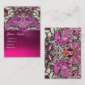 MONOGRAM VOOR STROMEN, PIEKEN EN DRAGONS VISITEKAARTJE (Voorkant / Achterkant)