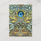 MONOGRAM VOOR STROMEN, PIEKEN EN DRAGONS VISITEKAARTJE (Achterkant)