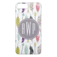 Monogram voor veren en pijlen