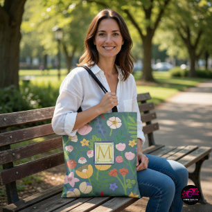 Monogram voorjaarschemicaliën draagtas