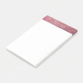 MONOGRAM WATERCOLOR Post-it Notes (Incliné)