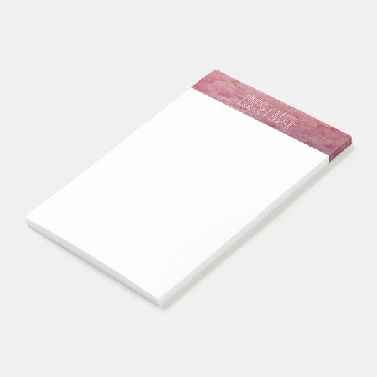 MONOGRAM WATERCOLOR Post-it Notes (Incliné)