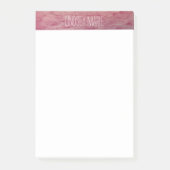MONOGRAM WATERCOLOR Post-it Notes (Devant)