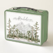 Monogram Waterverf Berg en Bos (Achterkant)