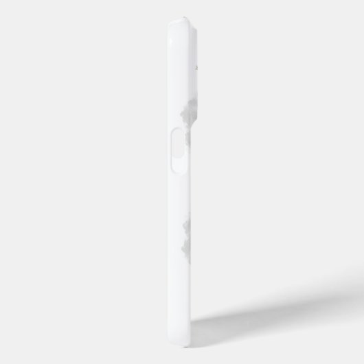 Monogram Waterverf Berg en Bos Case-Mate iPhone Case (Achterkant / Rechts)