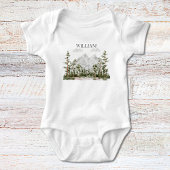 Monogram Waterverf Berg en Bos Romper