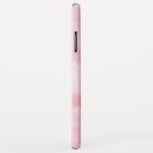 Monogram Waterverf Roze Gepersonaliseerde Naam Case-Mate iPhone Case (Achterkant/rechts)