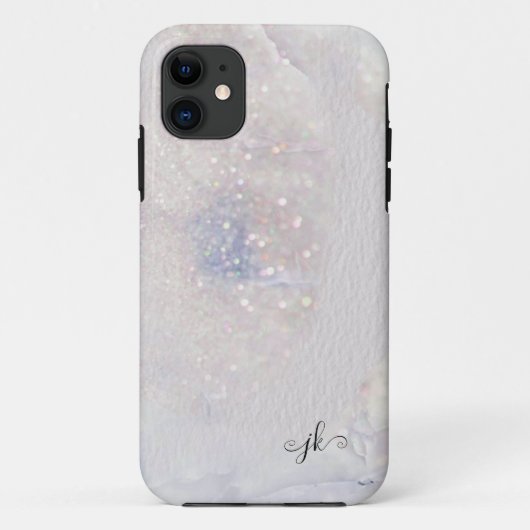 Monogram Waterverf Structuur Opale minerale sluiti Case-Mate iPhone Case (Achterkant)