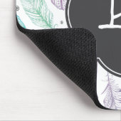 Monogram Waterverf Ventilator Mousepad Muismat (Hoek)