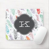 Monogram Waterverf Ventilator Mousepad Muismat (Met muis)