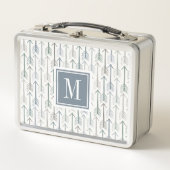 Monogram | Waterverf Wanderlust Arrow Pattern (Voorkant)