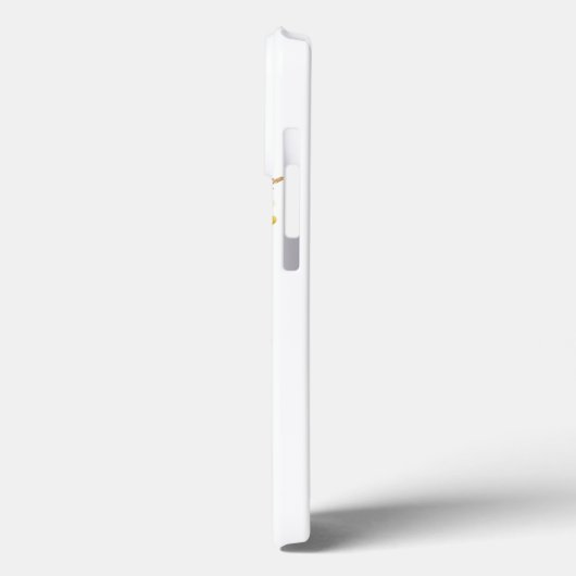 Monogram Waterverf Wildbloemen Boterfly Case-Mate iPhone Case (Achterkant / Links)