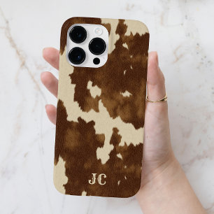 Monogram Western Country Modern Bruin Cowgirl Case-Mate iPhone 14 Pro Max Hoesje