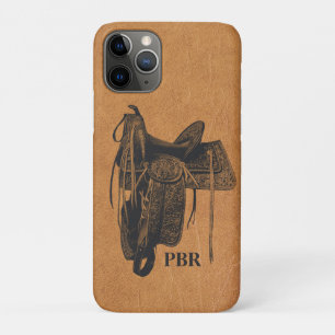  monogram Western paard iPhone 11 Pro Hoesje