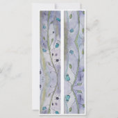 Monogram Whimsy Floral Twee Bladwijzer (Achterkant)