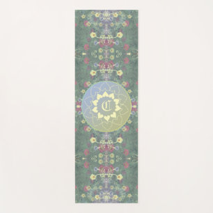 Monogram Wildflower-symmetrie Yogamat