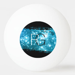 Monogram Wit & Zwart, de Slag van de Starstofborst Pingpongballen