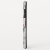 Monogram witte cactus bloem Case-Mate iPhone case (Achterkant/links)
