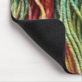 Monogram Wol-Muismat van Garn Knitting Muismat (Hoek)