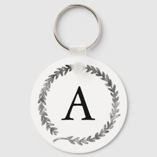 Monogram Wreath Sleutelhanger