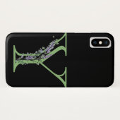Monogram Y Lavender Eucalyptus Case-Mate iPhone Case (Achterkant (horizontaal))