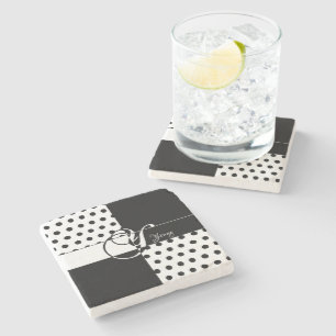Monogram Y Stenen Onderzetter
