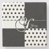 Monogram Y Stenen Onderzetter (Voorkant)