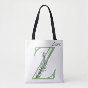 Monogram Z Lavender Eucalyptus Draagtas