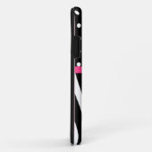 Monogram Zebra Afdrukbedekking Case-Mate iPhone Case (Achterkant/rechts)