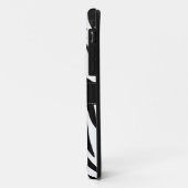 Monogram Zebra Print Volleyball iPhone 5 Hoesje (Achterkant/links)