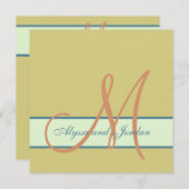 Monogram Zee Beach Colors Kaart (Voorkant / Achterkant)