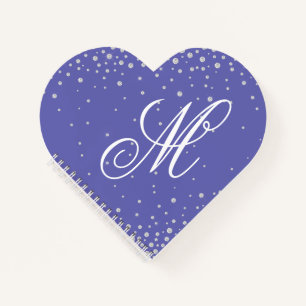 Monogram zeer Peri Paarse diamanten Notitieboek