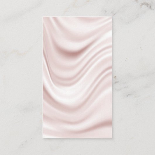 Monogram | Zijde drapery achtergrond Visitekaartje (Achterkant)