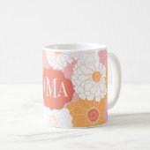 Monogram Zinnia Koffiemok (Voorkant rechts)