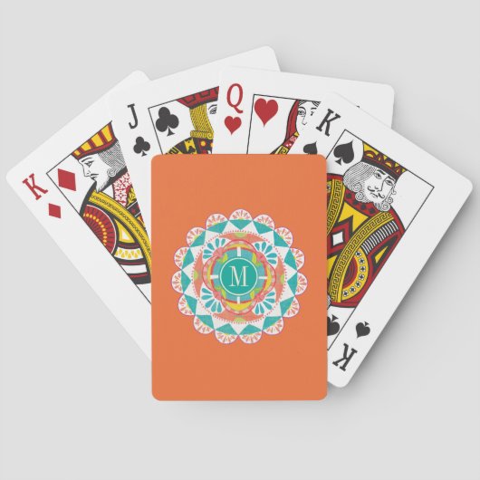 Monogram | Zoals Frida IV Pokerkaarten (Achterkant)