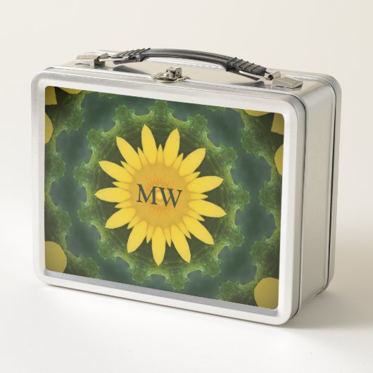 Monogram Zonnebloem (Voorkant)