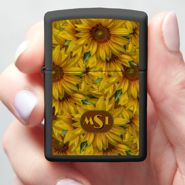 Monogram Zonnebloemen  (In Hand)