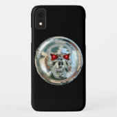 MONOGRAM zwart Case-Mate iPhone Case (Achterkant)