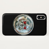 MONOGRAM zwart Case-Mate iPhone Case (Achterkant (horizontaal))