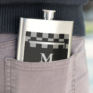 Monogram zwart gecontroleerd flacon