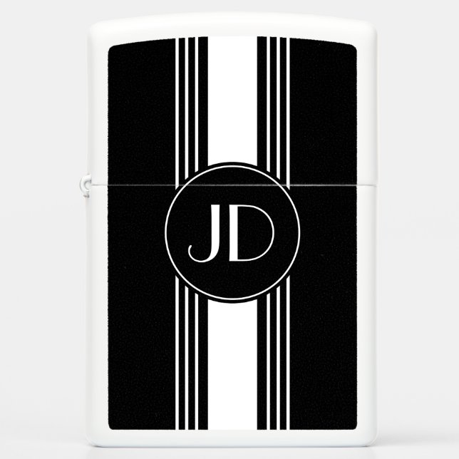 Monogram zwart-wit (Voorkant)