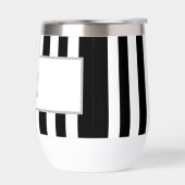 Monogram Zwart Wit Cabana Strepen (Links)